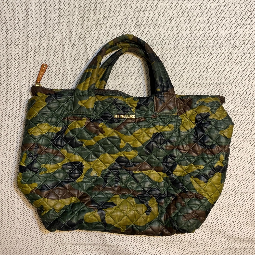 MZ WALLACE Small Metro Camo tote